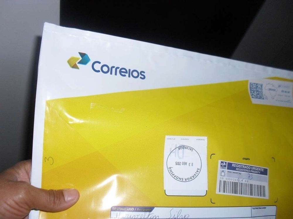 envelope sedex plástico